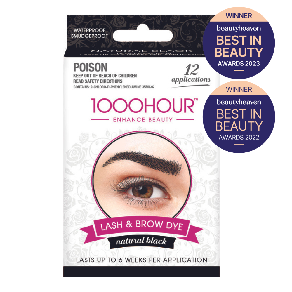 Black Lash Brow Dye Kit 1000 Hour Eyelash Brow Dye Kit
